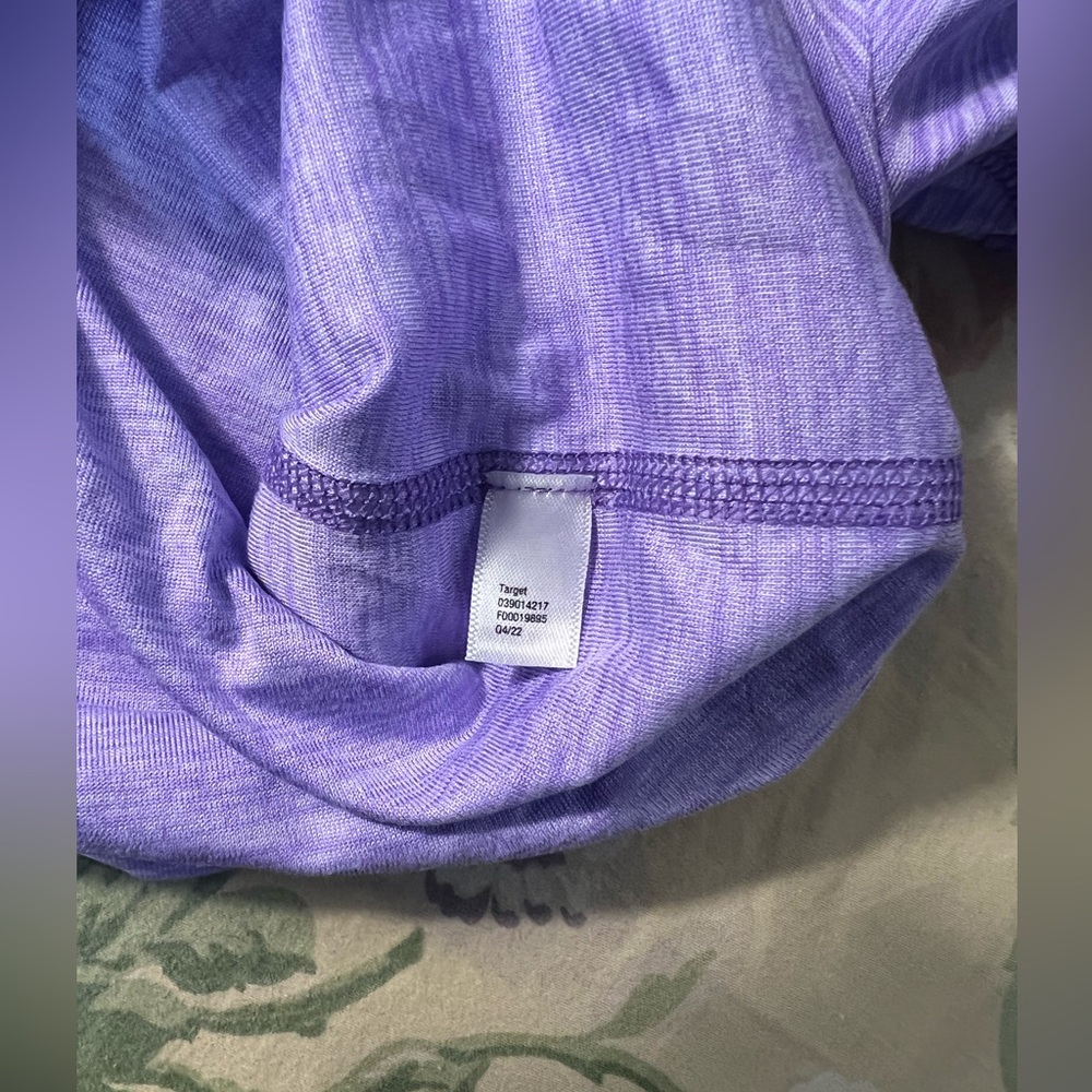 Target Lavender Crop Top - Picture 6 of 9
